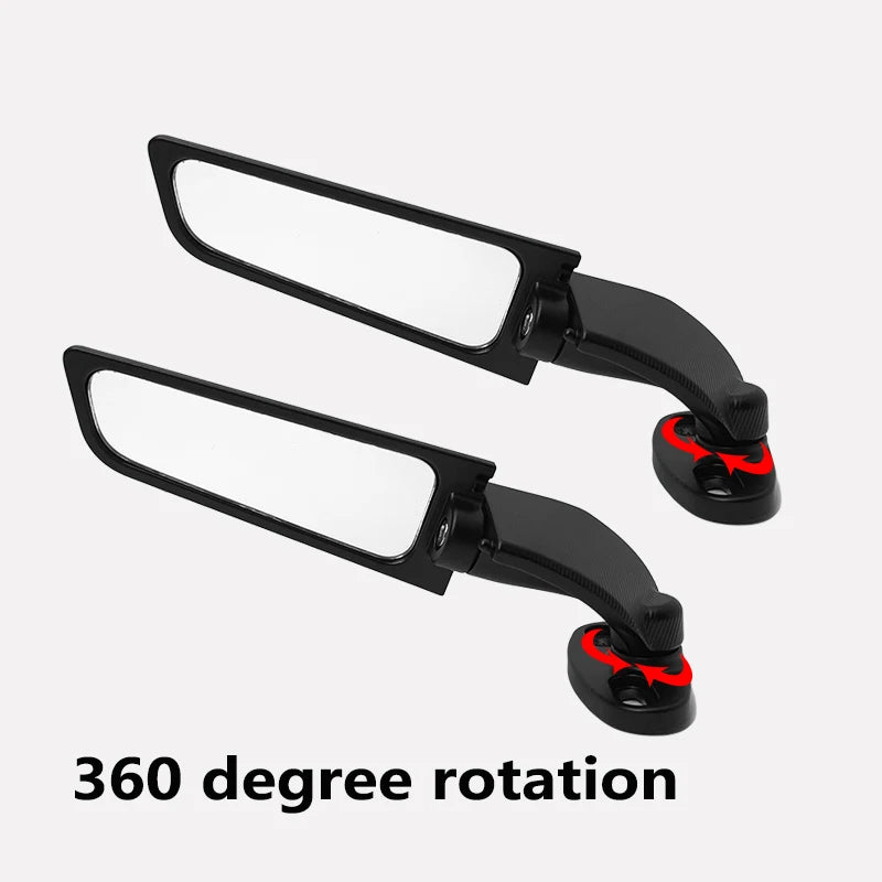 Stealth Winglet Mirrors For Honda CB Series