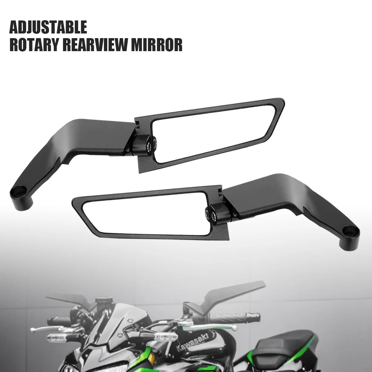 Stealth Winglet Mirrors For Honda CB Series